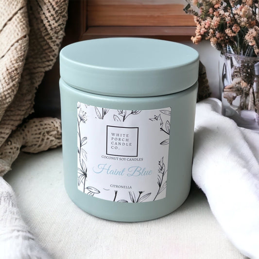 Haint Blue Citronella Coconut Soy Candle