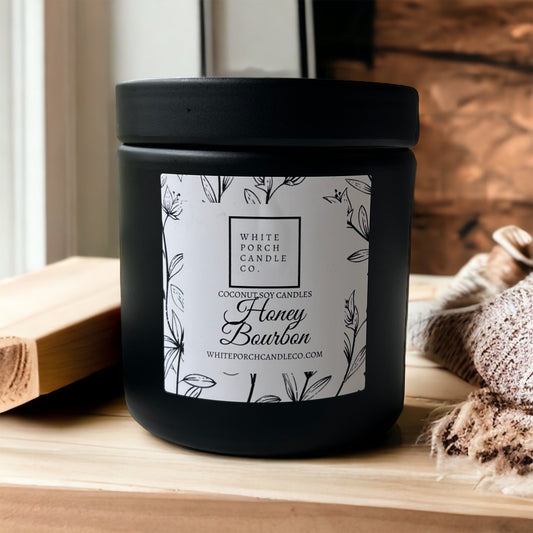 Honey Bourbon Coconut Soy Candle