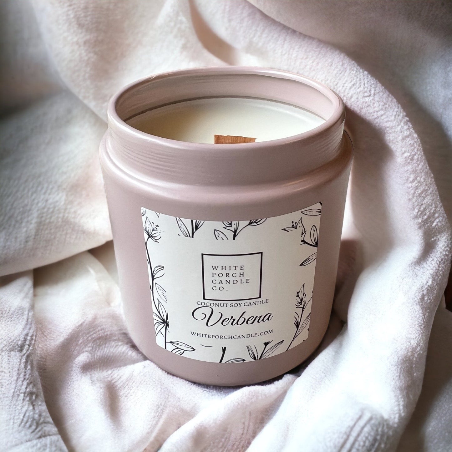 Verbena Coconut Soy Candle