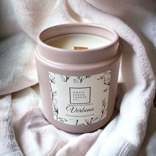 Verbena Coconut Soy Candle